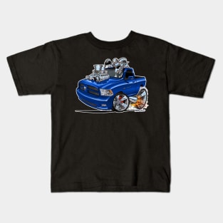 Dodge Ram Truck blue Kids T-Shirt